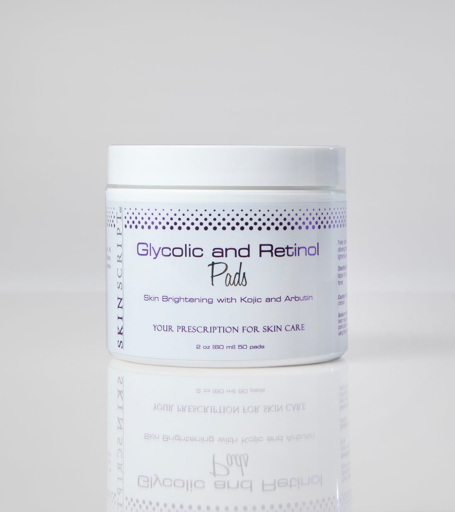 Glycolic & Retinol Pads - Skinscript